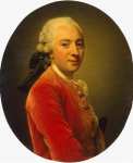 Roslin Alexander Portrait of a Man Wearing a Red Caftan  - Hermitage